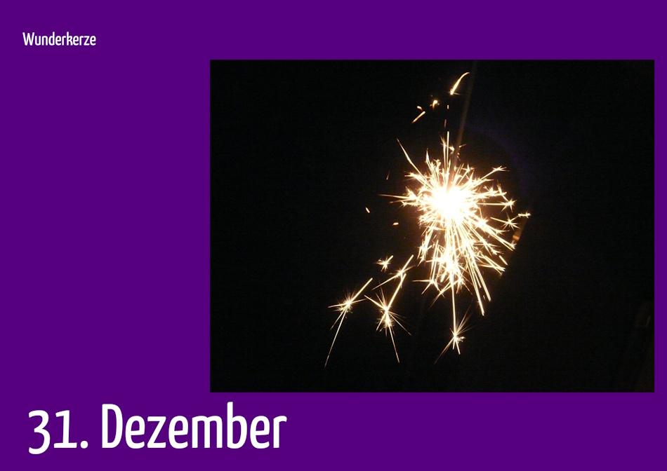 31. Dezember