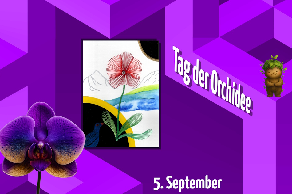 Geheimnisvolle Orchidee