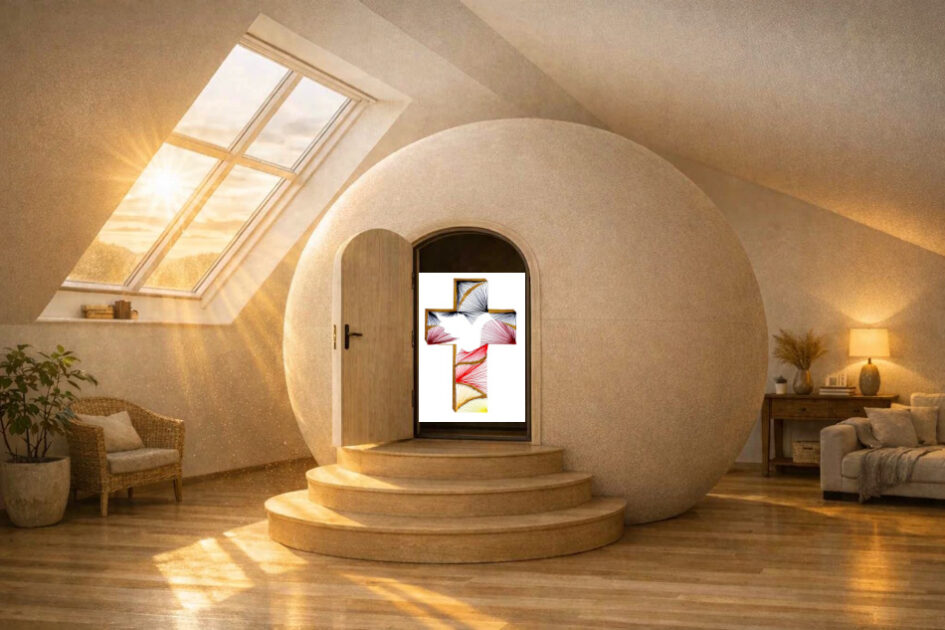 Grußkarte, Fadengrafik, Raum, Lichtdurchflutet, Kugel, Innenarchitektur, Wohnzimmer;